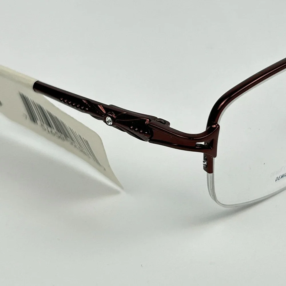 Christie Brinkley 4973662 Womens Eyeglasses Frame Brown Cat Eye 53-17-138 mm